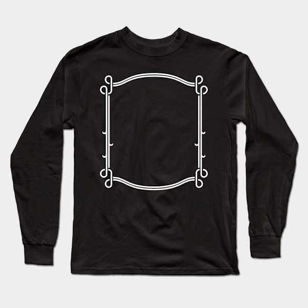 Border Long Sleeve T-Shirt by ShirtyLife